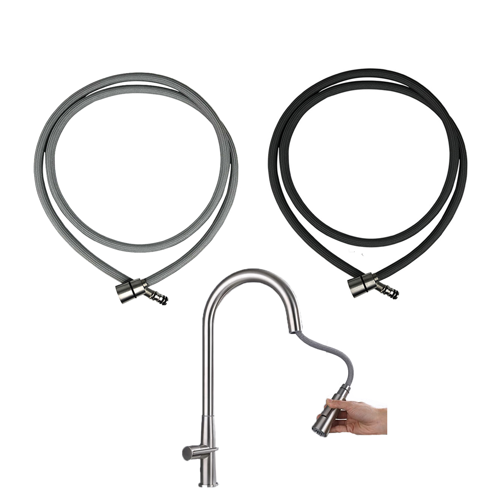 Flexible Hose Braided - استبدال خرطوم صنبور المطبخ سحب النايلون