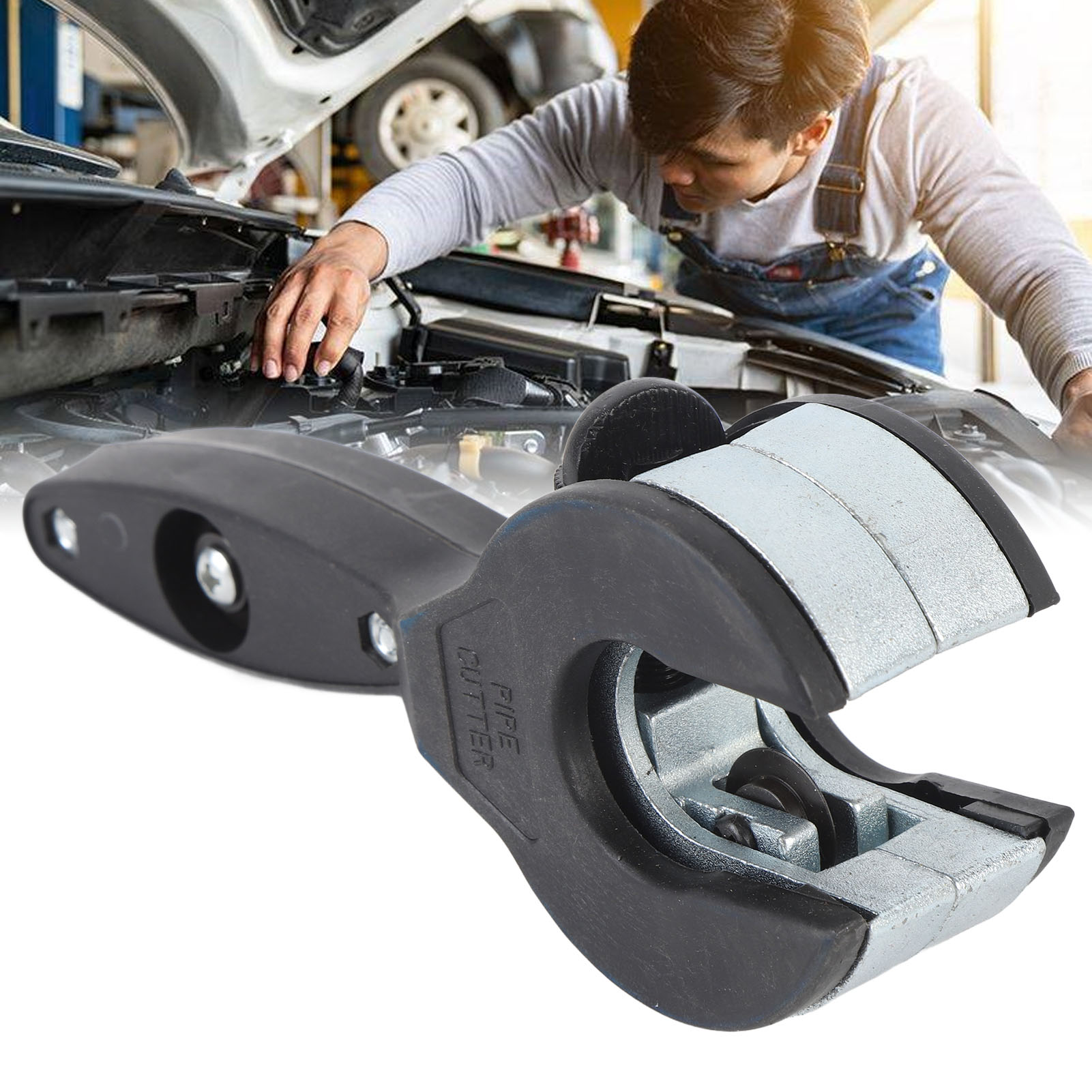 Pipe Cutter Ratchet - قاطع أنابيب معدني قابل للتعديل بمقبض
