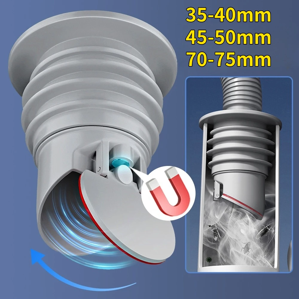 Drain Pipe Clip - 70-75 مللي متر سيليكون المصارف بالوعة