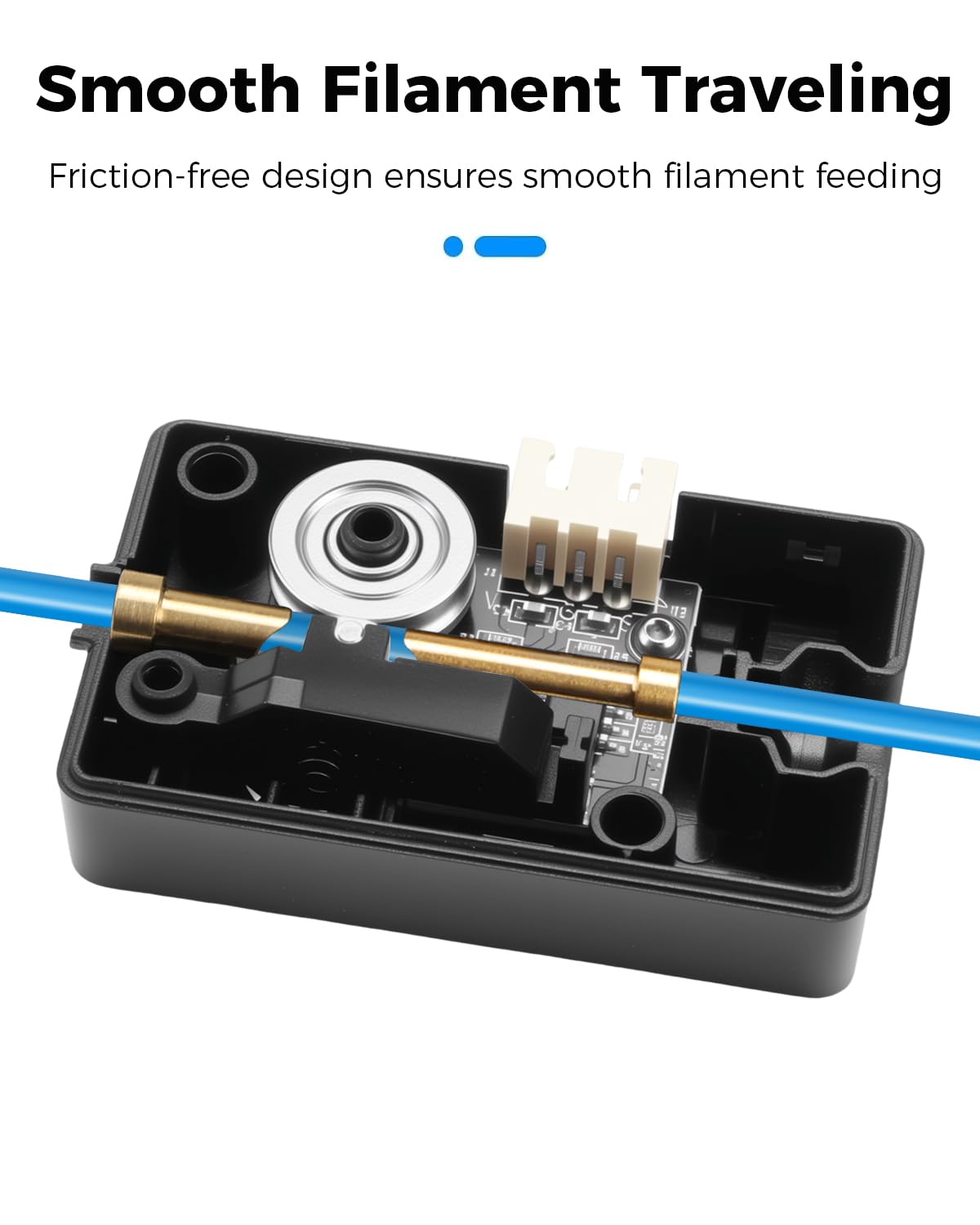    مجموعة مستشعر انهيار الخيط - مراجعة Creality Printer Ender 3 V3 وسعره