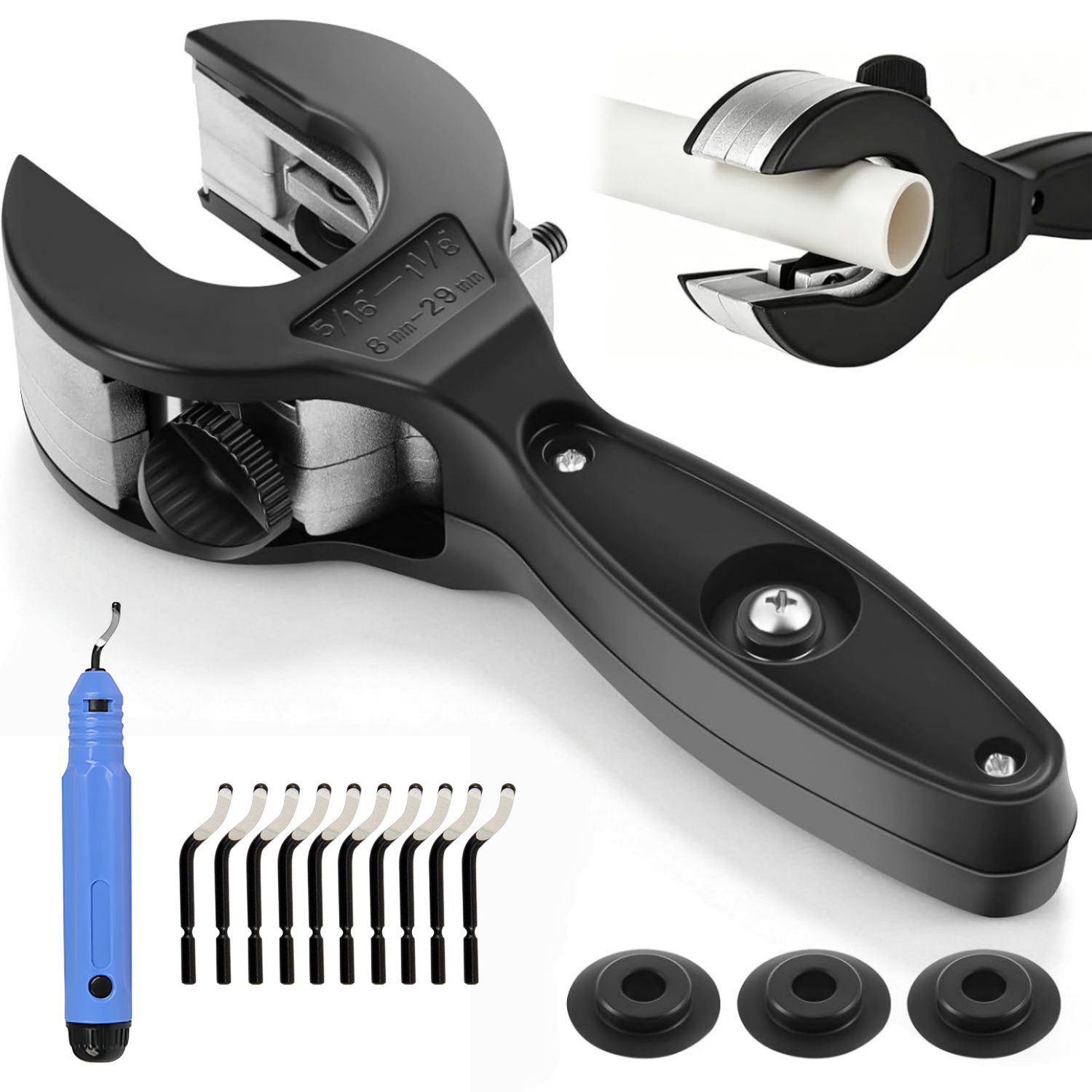 مجموعة قواطع الأنابيب، قاطع أن - مراجعة Pipe Cutter Ratchet وسعره