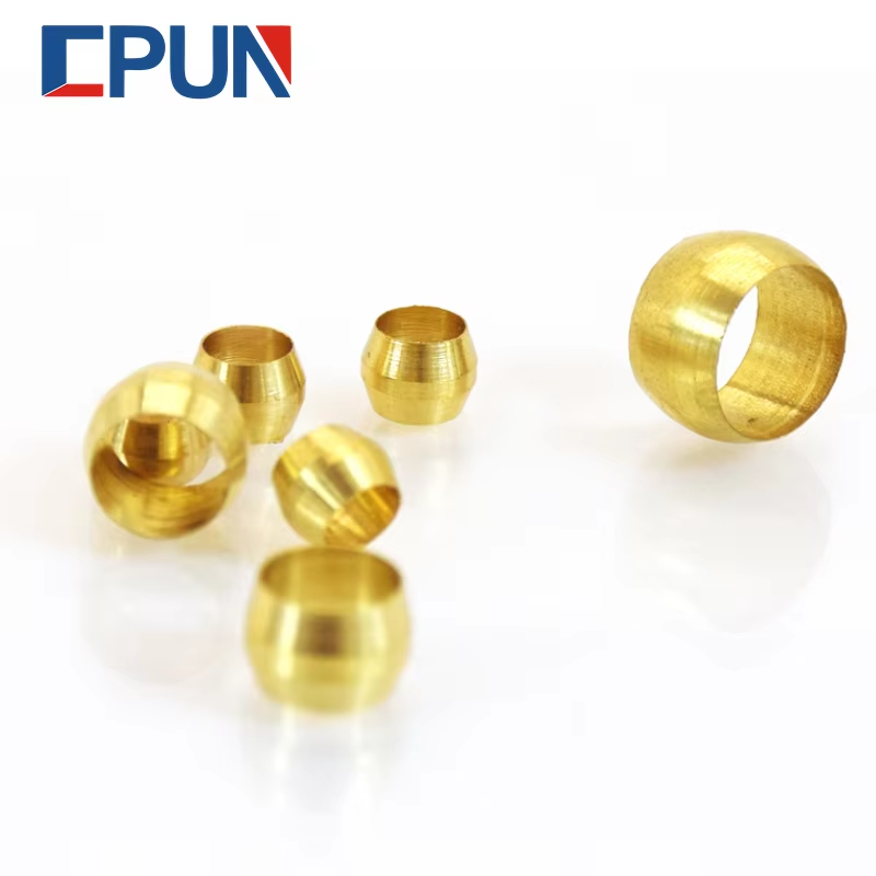 10 قطعة النحاس مزدوجة تفتق الط - مراجعة Compression Fitting Brass وسعره