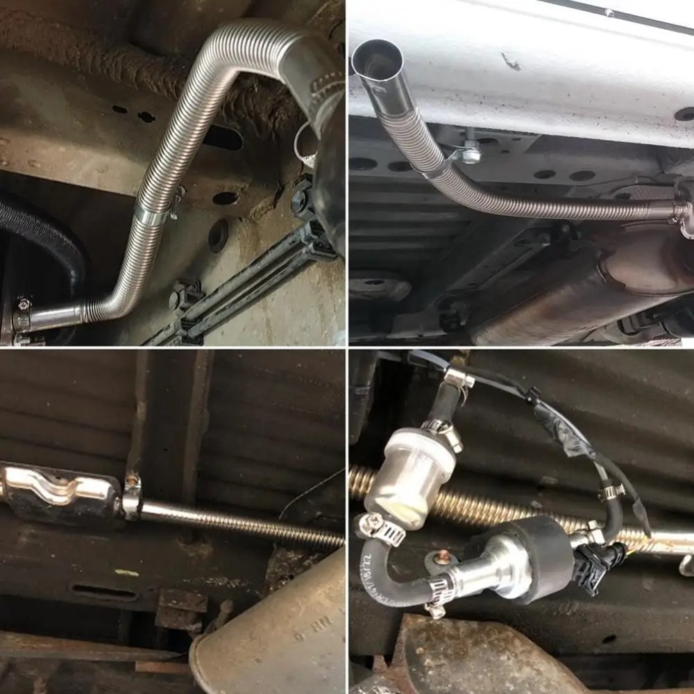 خرطوم العادم للمولدات وأنابيب  - مراجعة Flexible Hose Braided وسعره