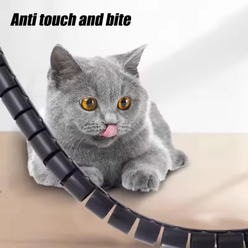 منظم كابلات حلزوني مرن بطول 2  - مراجعة Plastic Pipe Clip وسعره