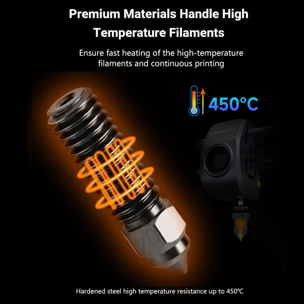فوهة طابعة ثلاثية الأبعاد عالي - مراجعة Creality Printer Ender 3 V3 وسعره